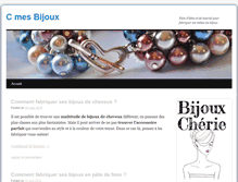 Tablet Screenshot of c-mes-bijoux.com